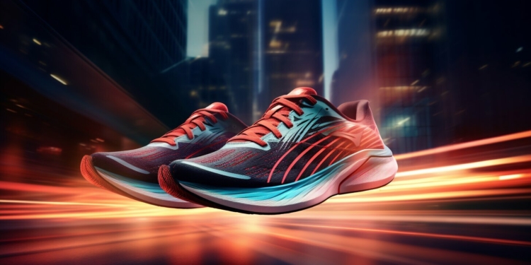 An image containing two sports shoes as part of a discussion of the best road running trainers
