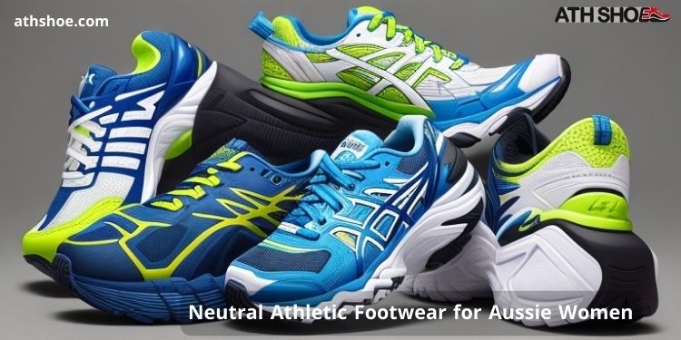 An image of various sports shoes within the talk about Neutral Athletic Footwear for Aussie Women