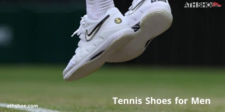 An image containing white sneakers within the talk about Tennis Shoes for Men