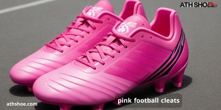 An image of pink sneakers within the talk about pink football cleats