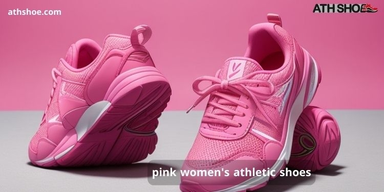 A picture of pink athletic shoes as part of a conversation about pink women's athletic shoes in Australia