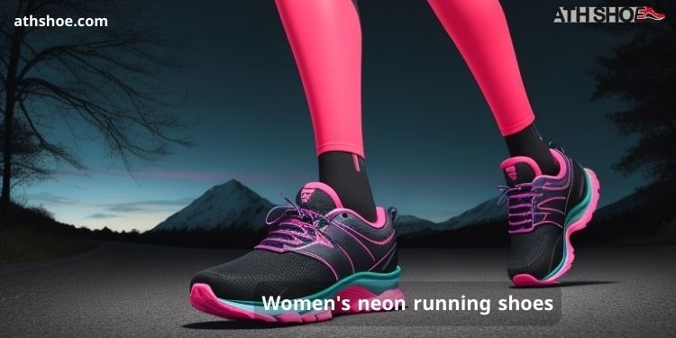 An image of a human male wearing beautiful sneakers is part of the discussion about Women's neon running shoes in Australia