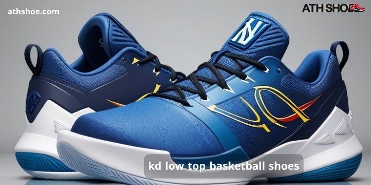 A picture of a sports shoe within the talk about kd low top basketball shoes