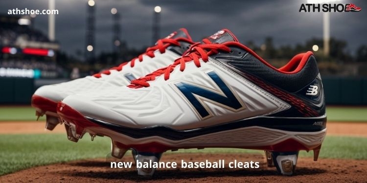 A picture of a sports shoe is part of the talk about new balance baseball cleats in Australia