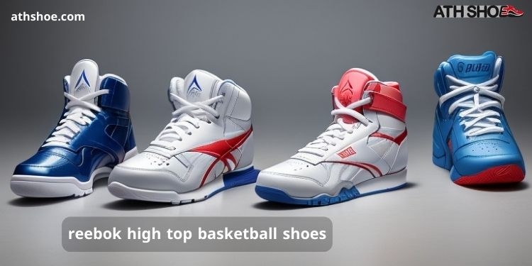 An image containing a group of sports shoes within the talk about Reebok High Top Basketball Shoes in Australia