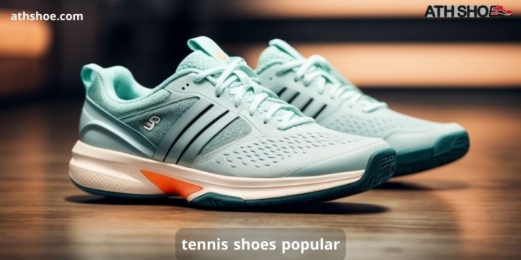 A picture of beautiful sports shoes within the talk about tennis shoes popular