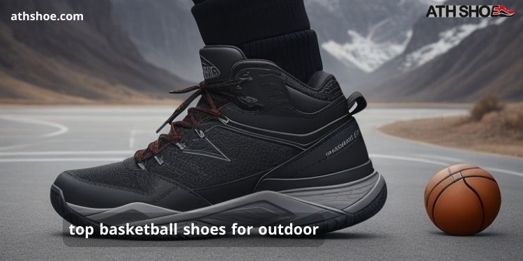 A picture of a sports shoe is part of the conversation about top basketball shoes for outdoor