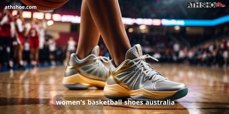 A picture of a beautiful sports shoe on a man's leg, a woman holding a basketball in her hand, within the conversation about women's basketball shoes australia