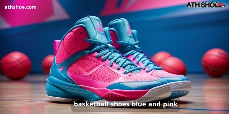 A picture of sports shoes as part of the talk about blue and pink basketball shoes in Australia