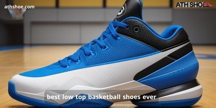 A picture of blue sneakers is part of the talk about the best low top basketball shoes ever in Australia