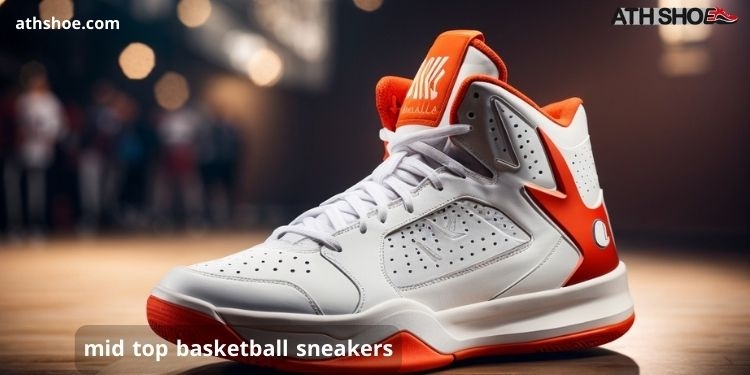 A picture of a sports shoe is part of the conversation about mid top basketball sneakers in Australia