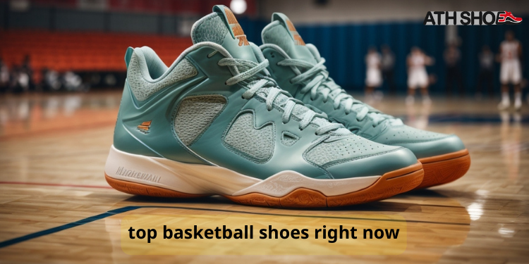 A picture of a sports shoe is part of the conversation about top basketball shoes right now