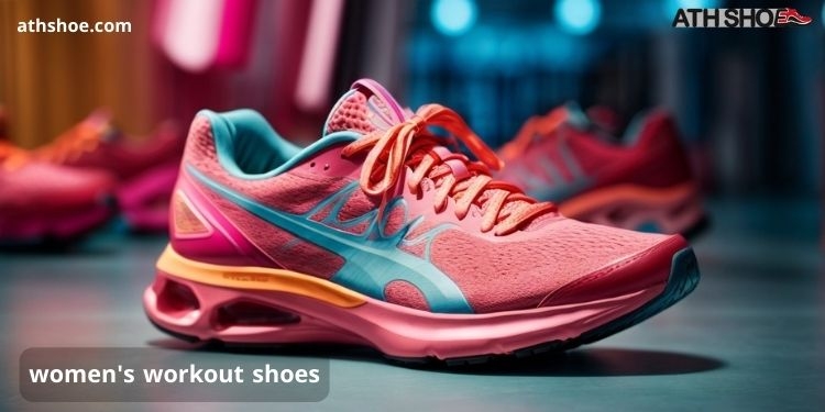 A picture of a women's sports shoe is part of a conversation about women's workout shoes in Australia