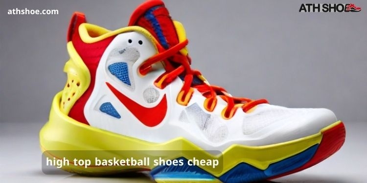 An image of sports shoes within the talk about high top basketball shoes cheap 2024