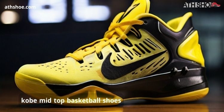 A picture of sports shoes within the talk about kobe mid top basketball shoes