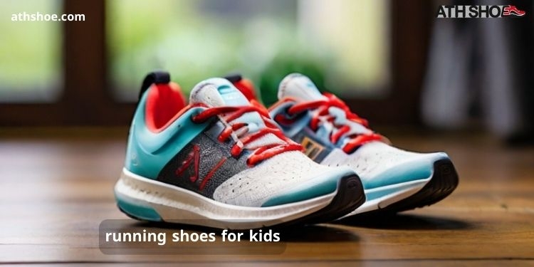 An image of sports shoes included in the discussion about running shoes for kids