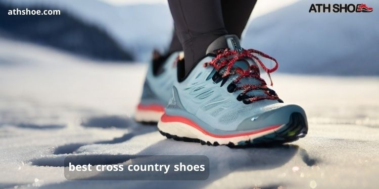 An image of sports shoes included in the discussion about running shoes for snow