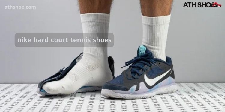 An image of a sports shoe included in the discussion about nike hard court tennis shoes