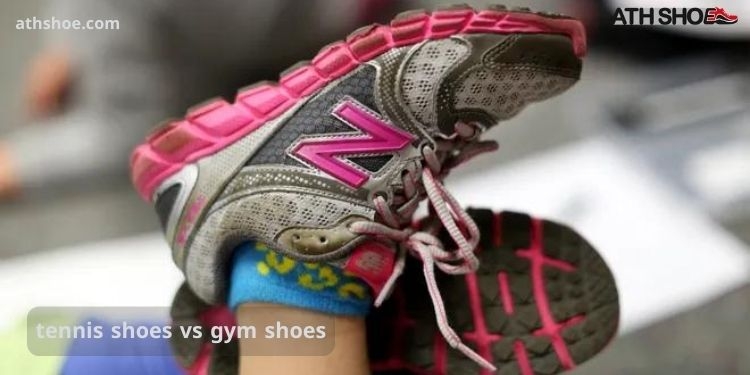 An image containing sports shoes within the discussion of tennis shoes vs gym shoes