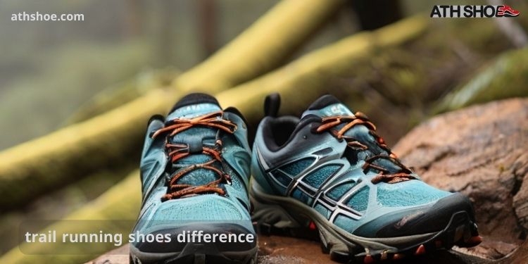 An image of sports shoes included in the discussion about trail running shoes