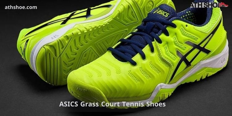 An image of a tennis shoe included in the discussion about ASICS Grass Court Tennis Shoes