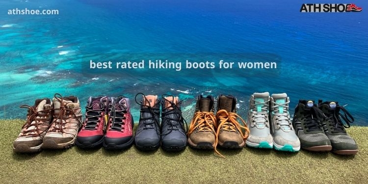 A picture of the hiking boots, which is one of the best rated hiking boots for women