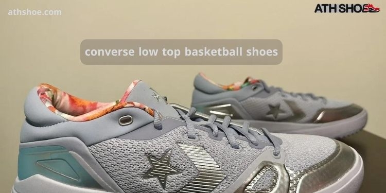 A picture of basketball shoes within the conversation about converse low top basketball shoes