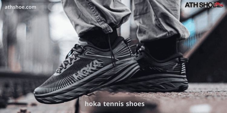 An image of tennis shoes included in the discussion about hoka tennis shoes