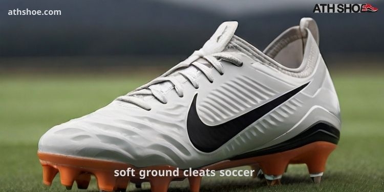 A picture of a shoe in the conversation about soft ground cleats soccer