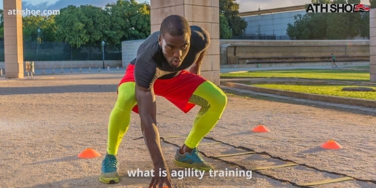A picture of a player exercising as part of a talk about what is agility training